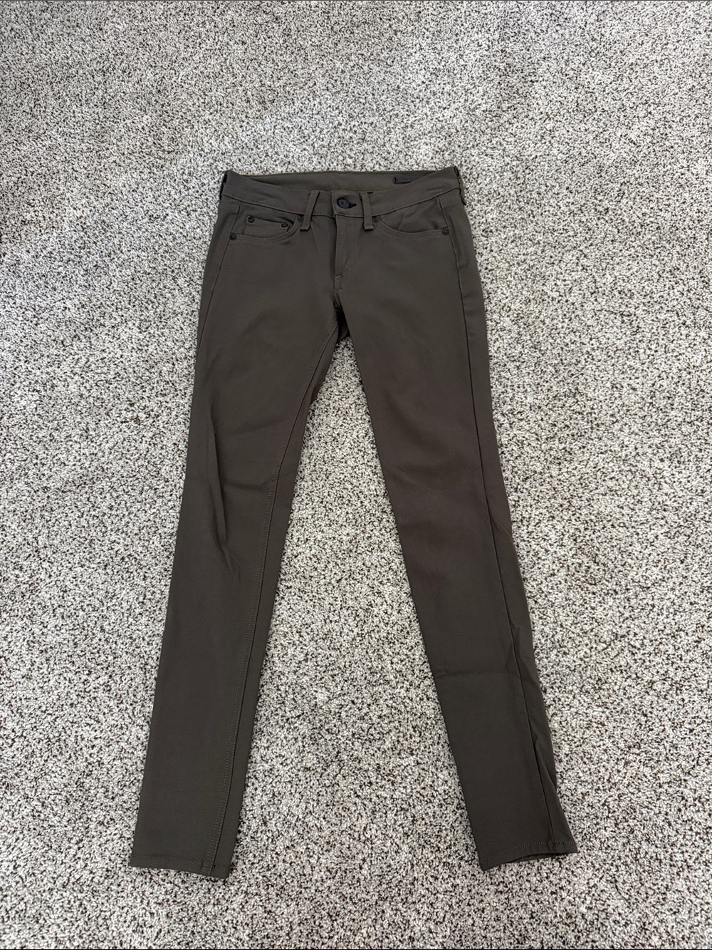 rag & bone Olive Green jean leggings